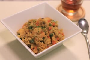 シーフードカレーピラフ